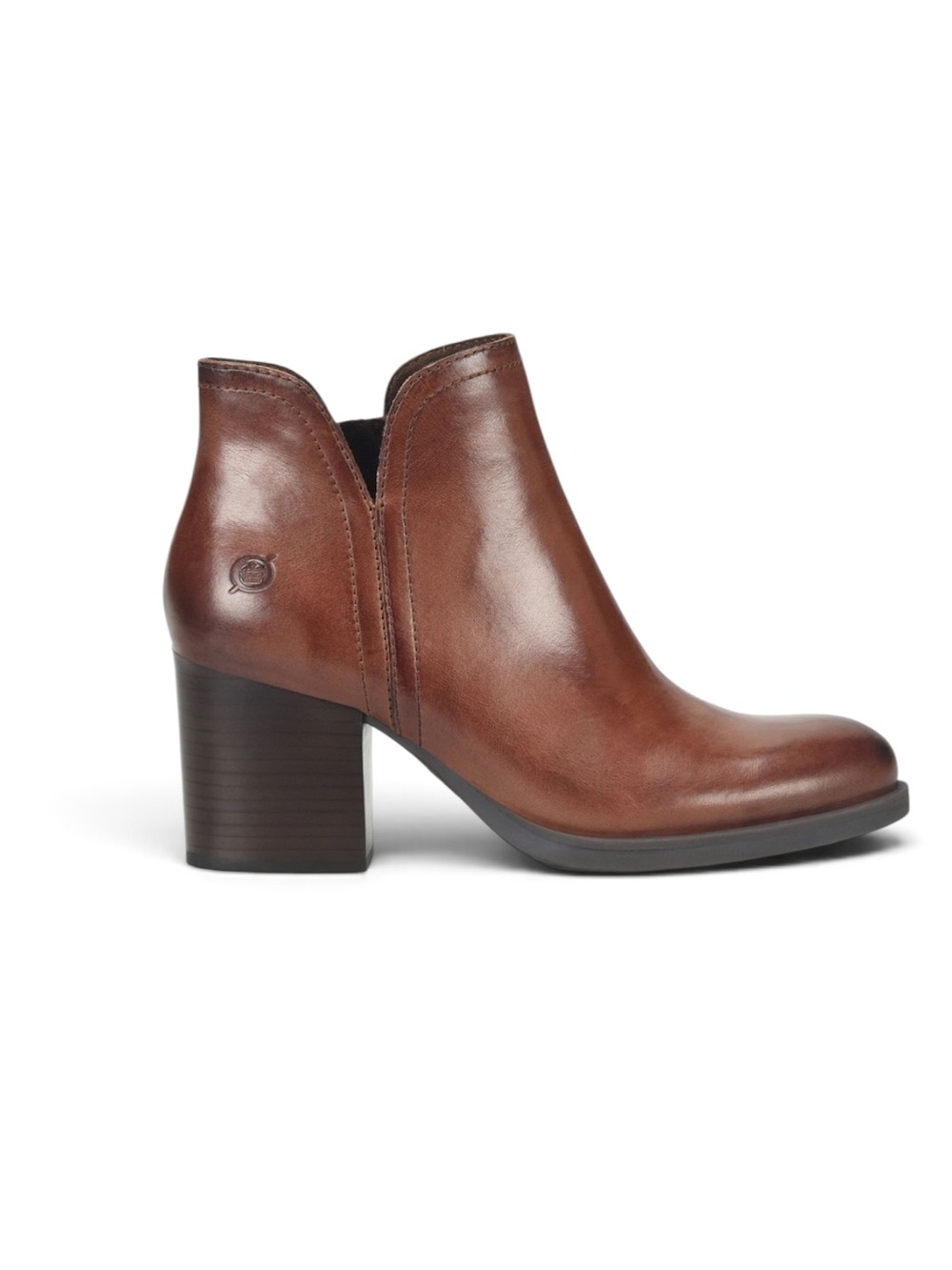 Born Olivia Brown Booties – Sz 9.5M - Picture 2 of 7